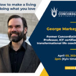 ConcordiaUA invites to a webinar “How to make a living doing what you love”